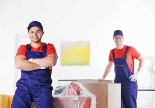 Office relocation planning in Whitechapel business district