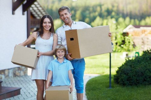 Careful handling of furniture during a local house move