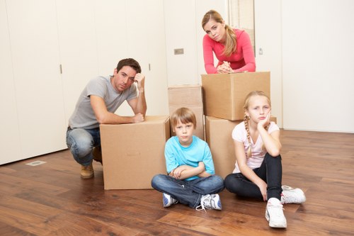 Whitechapel moving van for local home and office transport