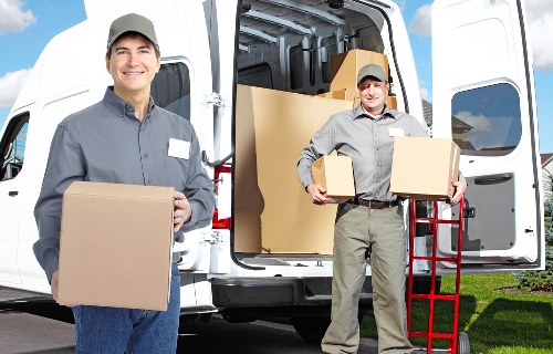 Commercial removals support for an office move in Whitechapel
