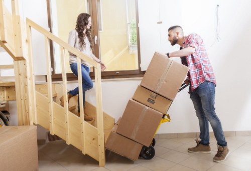 Governing law and legal terms for a man and van service in England and Wales
