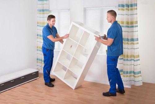Professional movers assisting with a flat or house move in Whitechapel