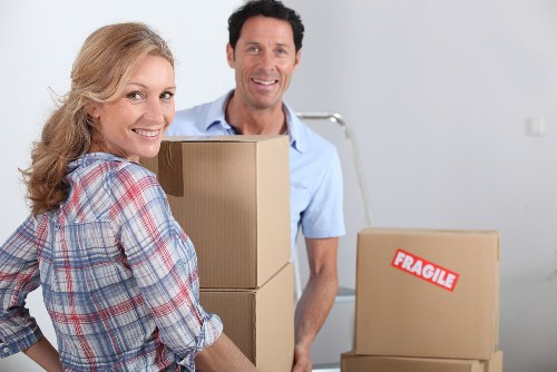 Small van service for residential and office relocations in East London